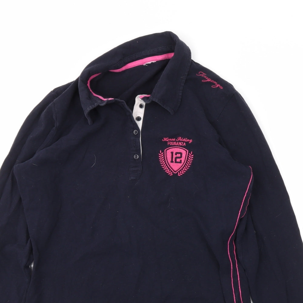 Preworn Womens Blue   Basic Polo Size 12