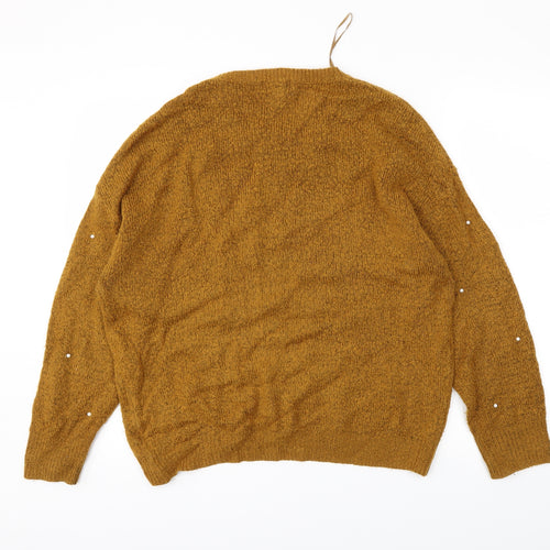 newlok Womens Brown   Pullover Jumper Size M