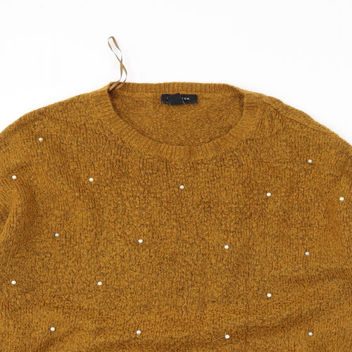newlok Womens Brown   Pullover Jumper Size M