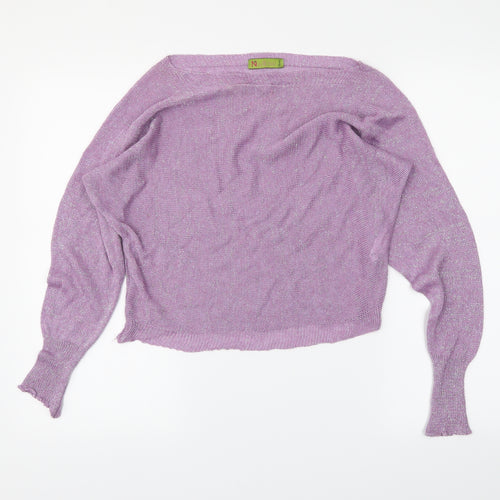 Willow Womens Purple   Pullover Jumper One Size
