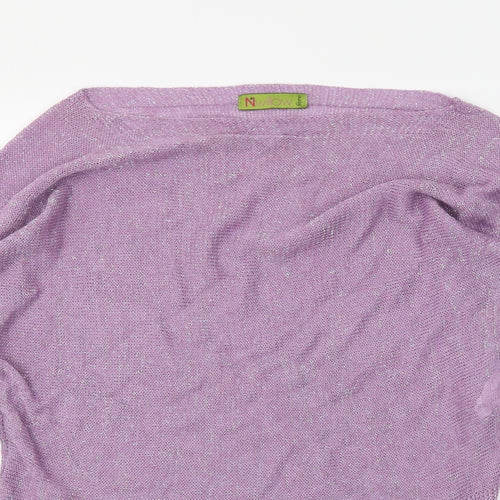 Willow Womens Purple   Pullover Jumper One Size