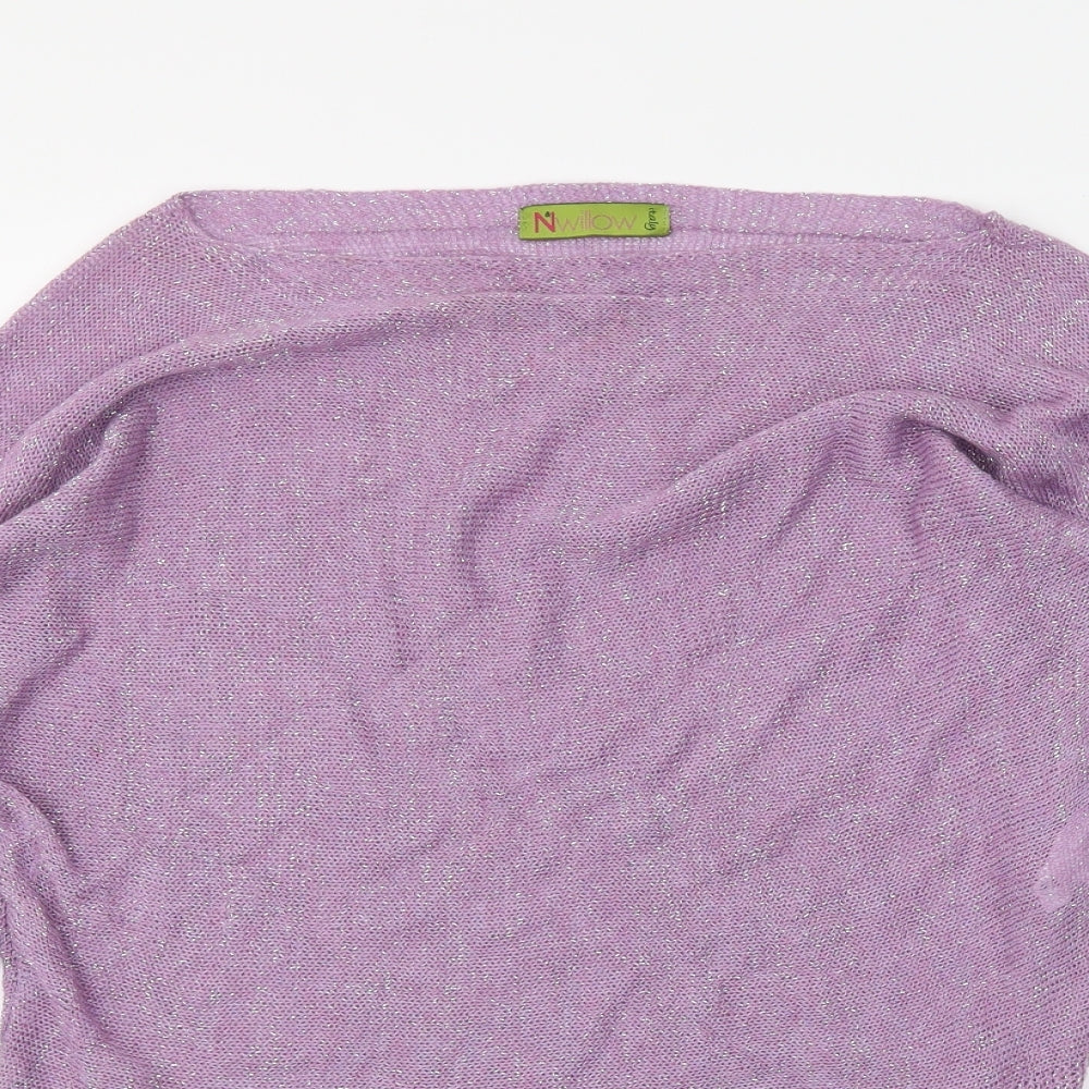 Willow Womens Purple   Pullover Jumper One Size
