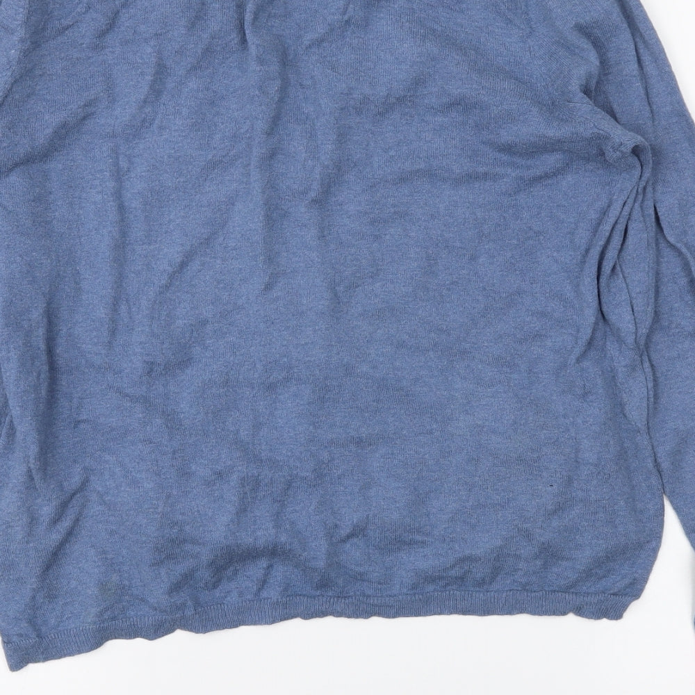 White Stuff Womens Blue   Cardigan Jumper Size 14