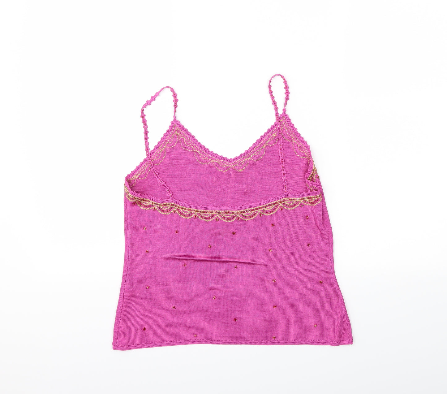 M&S Womens Pink   Camisole Tank Size 14