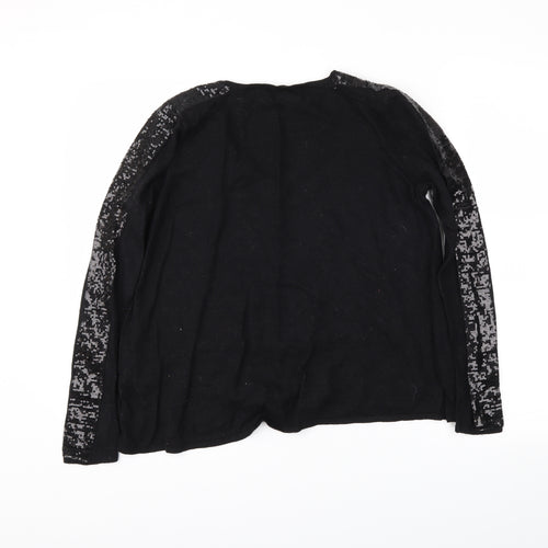 NEXT Womens Black   Pullover Jumper Size 12