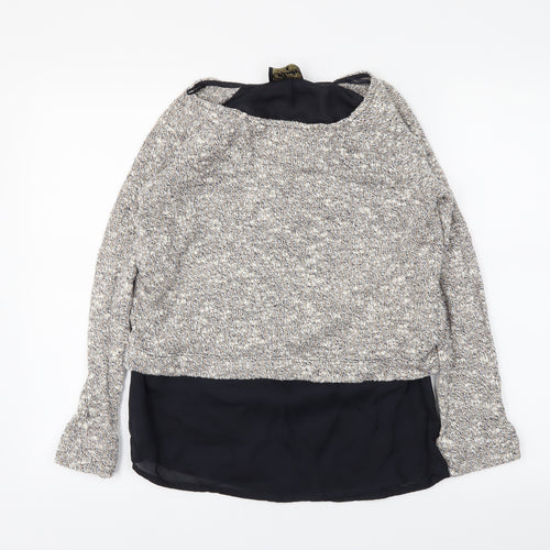 NEXT Womens Grey   Pullover Jumper Size 6