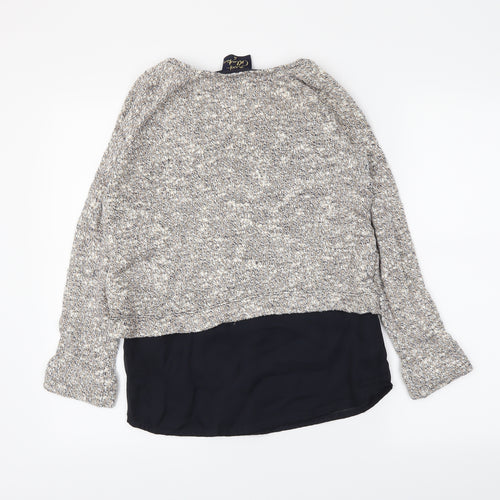 NEXT Womens Grey   Pullover Jumper Size 6