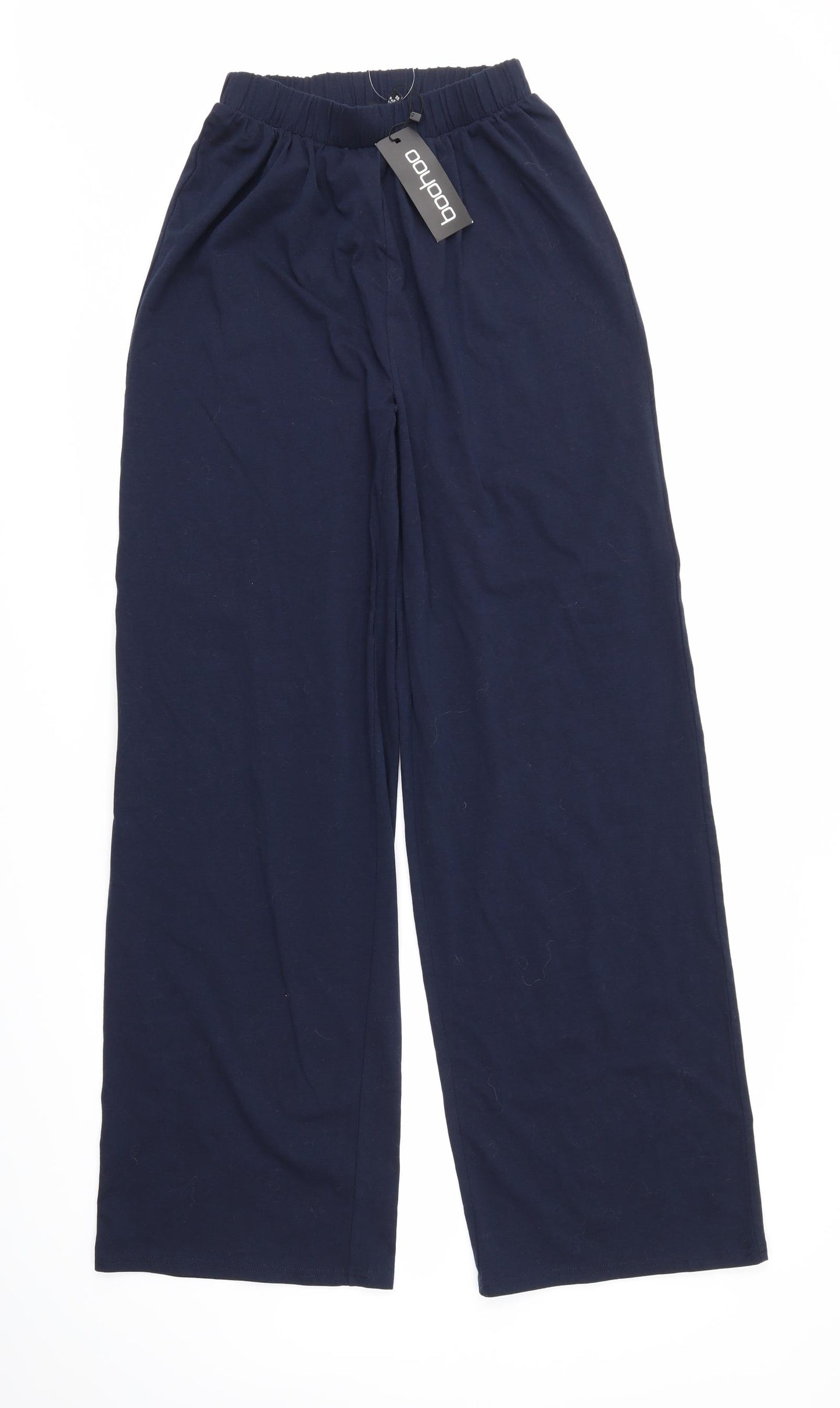 Boohoo Womens Blue   Trousers  Size 10 L32 in