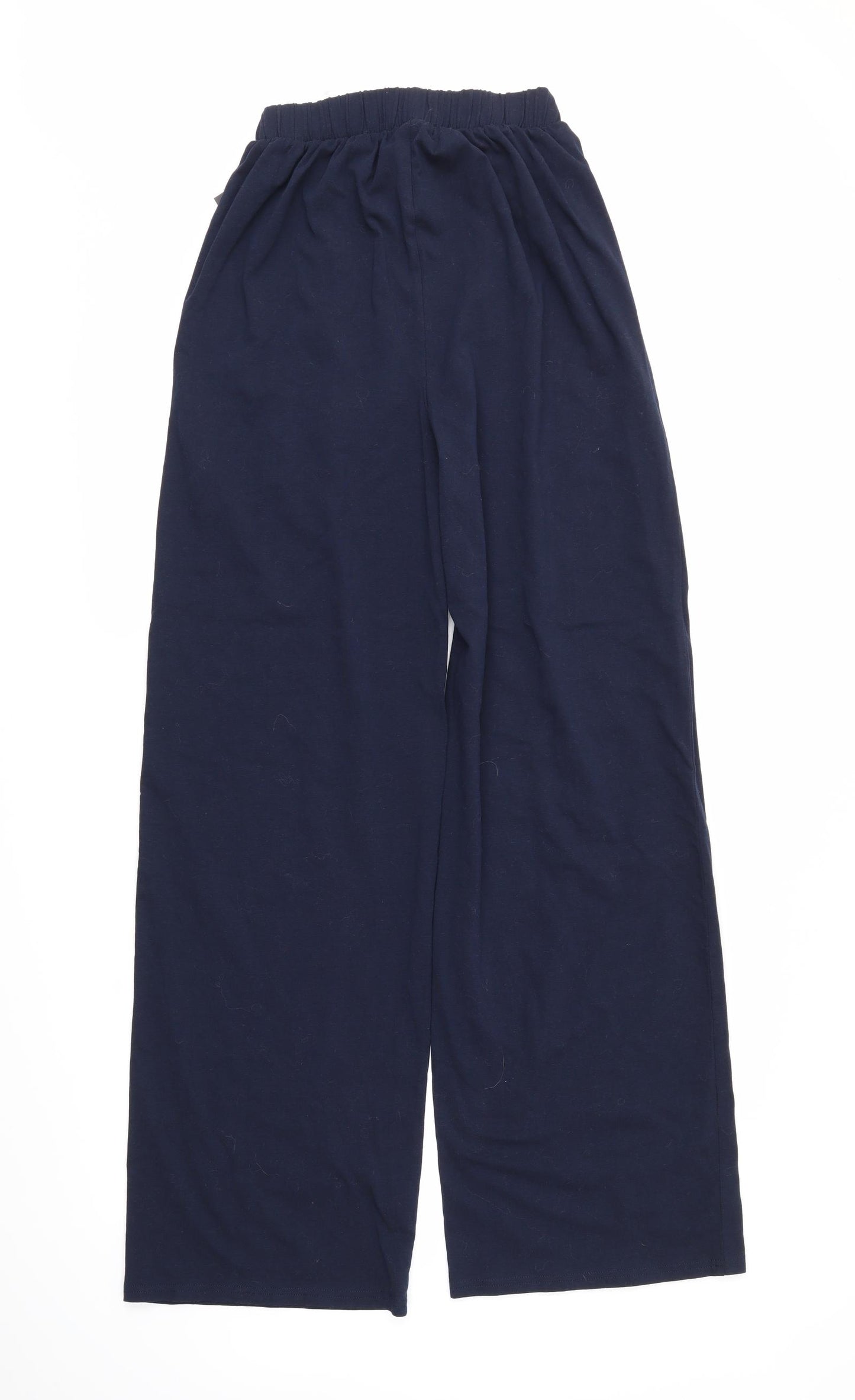Boohoo Womens Blue   Trousers  Size 10 L32 in