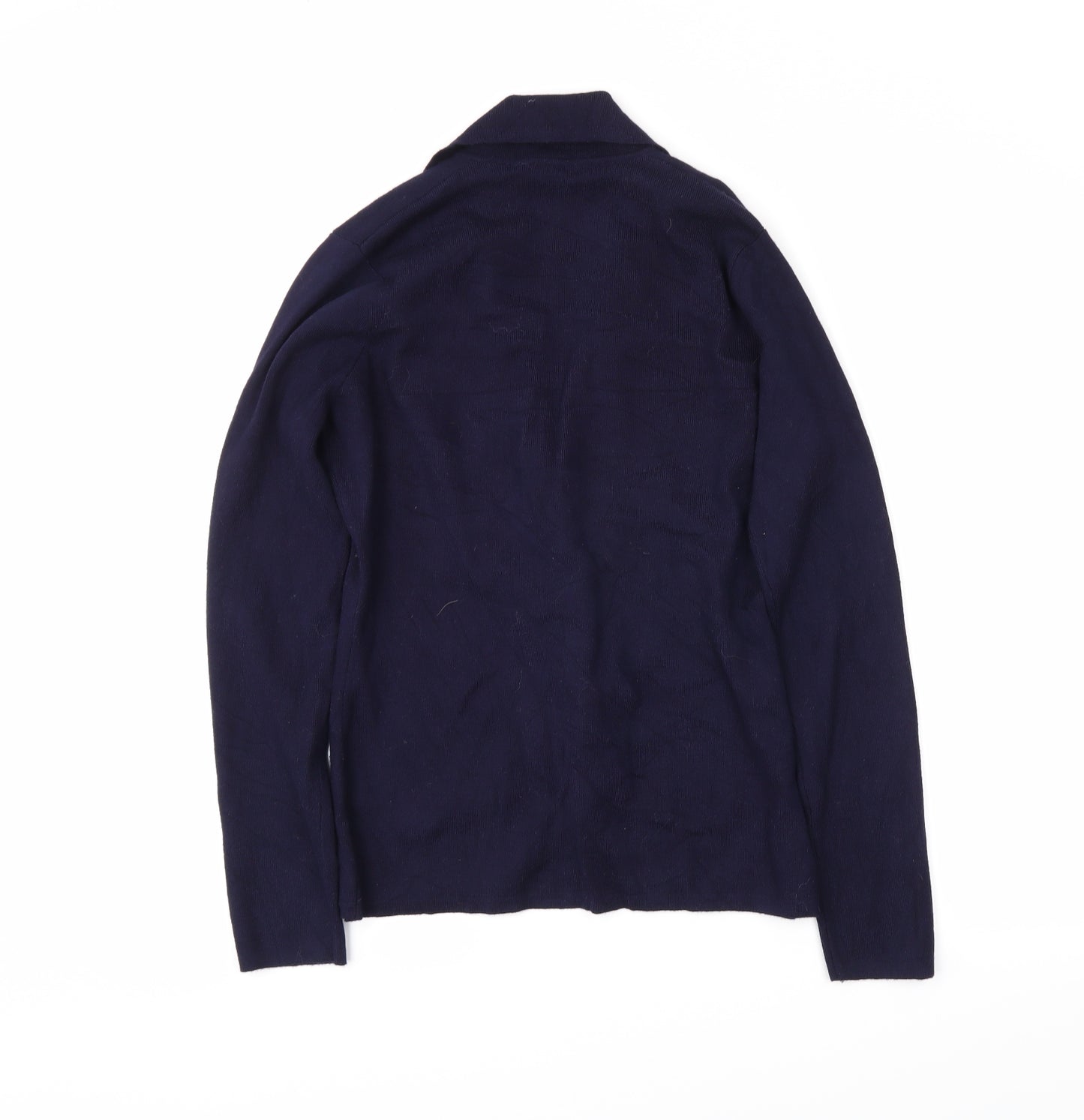 Red Womens Blue   Cardigan Jumper Size M