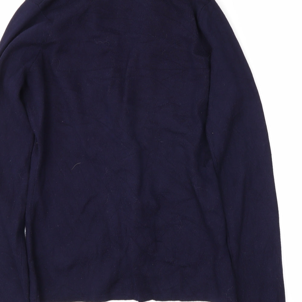 Red Womens Blue   Cardigan Jumper Size M