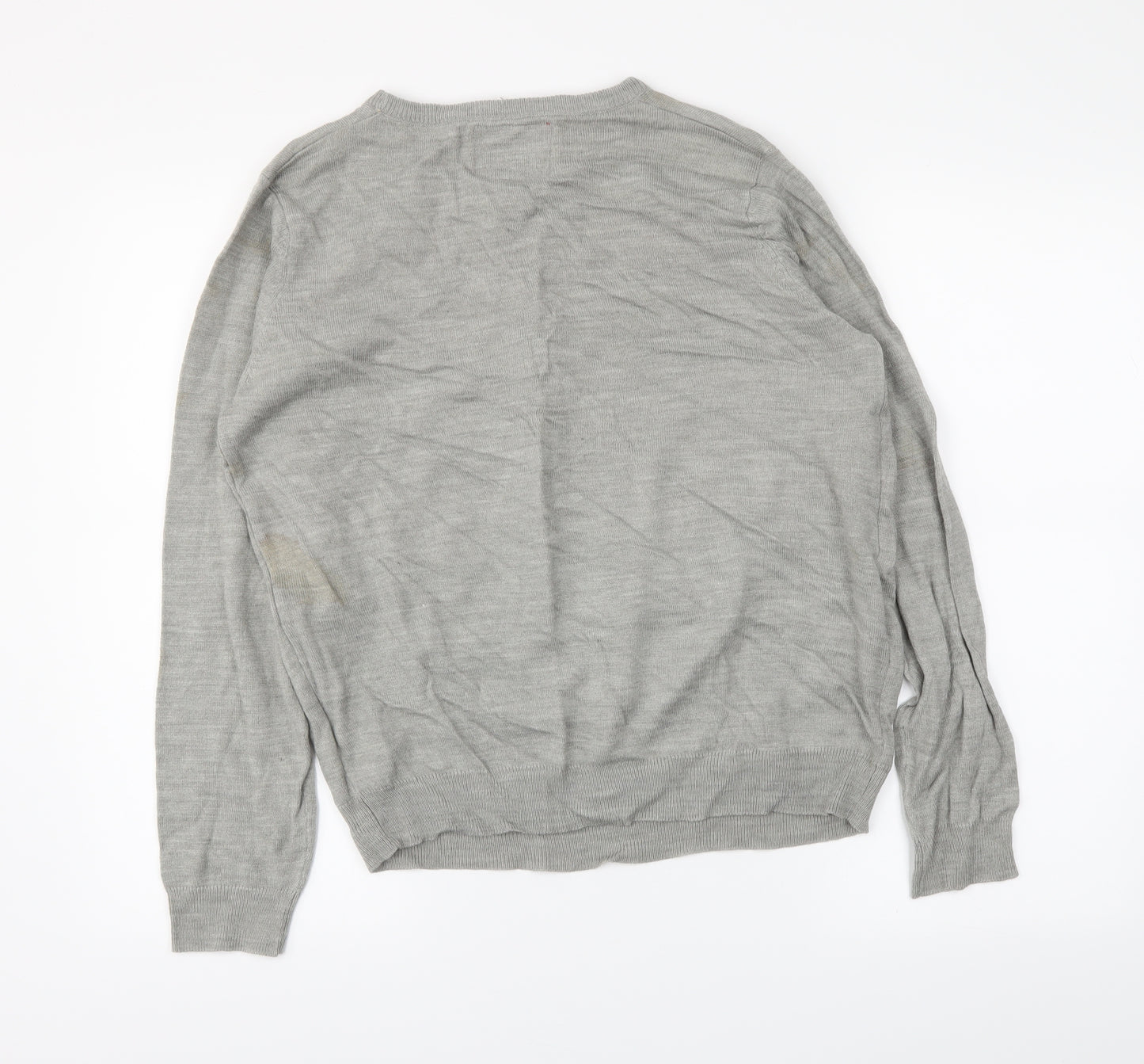 AM London Womens Grey   Pullover Jumper Size M