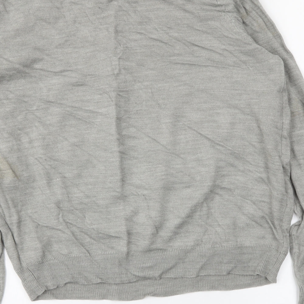 AM London Womens Grey   Pullover Jumper Size M