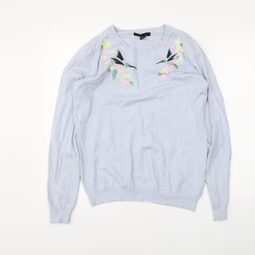 Atmosphere Womens Blue   Pullover Jumper Size 12