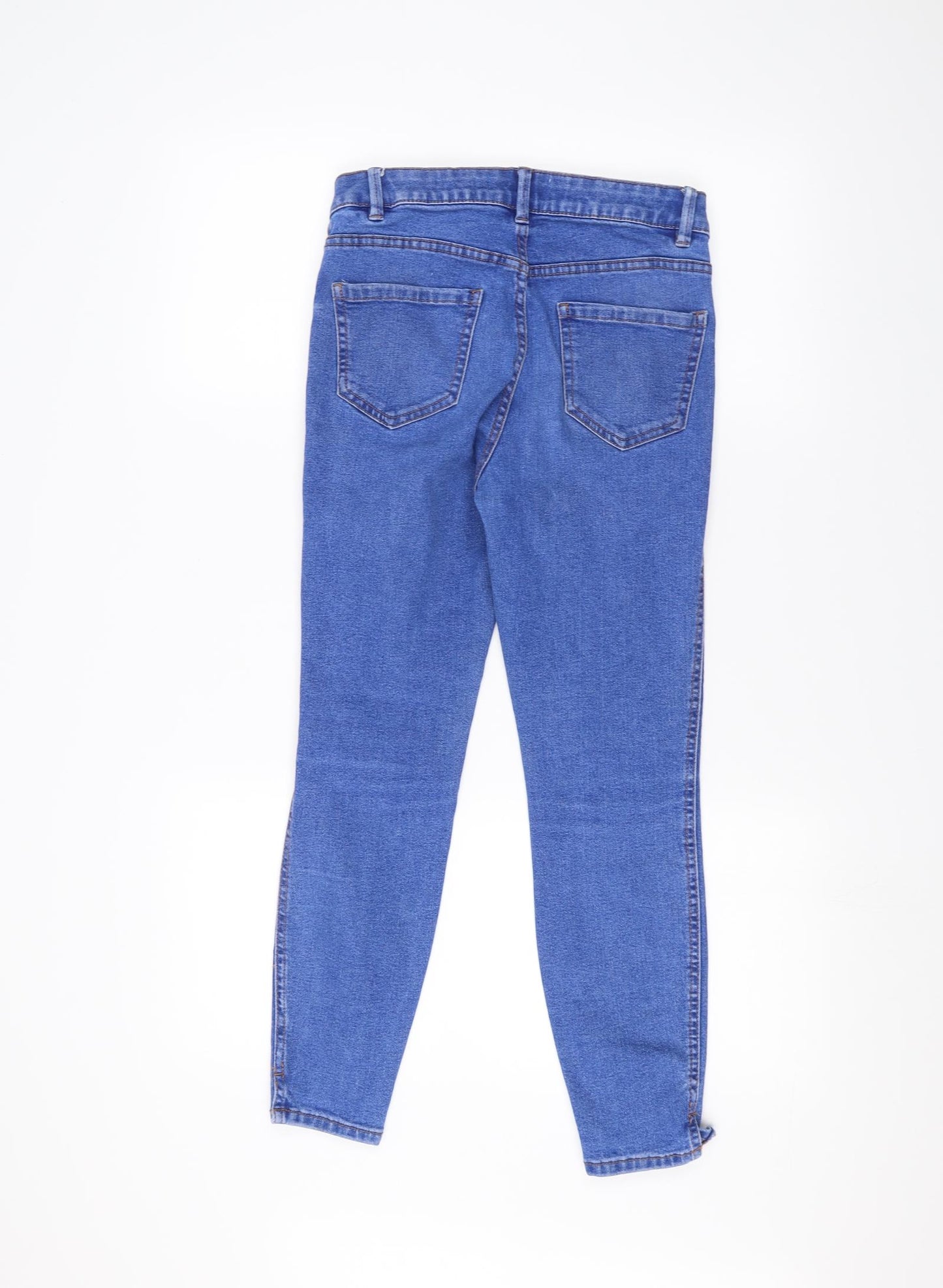 New Look Womens Blue  Denim Skinny Jeans Size 8 L24 in