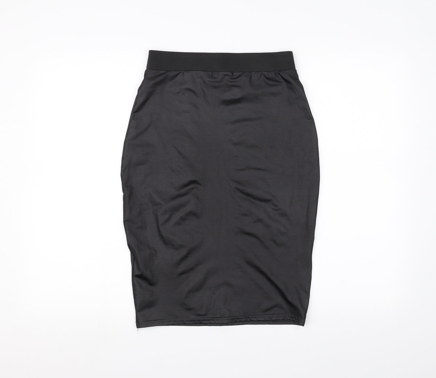 Missi London Womens Black   A-Line Skirt Size M