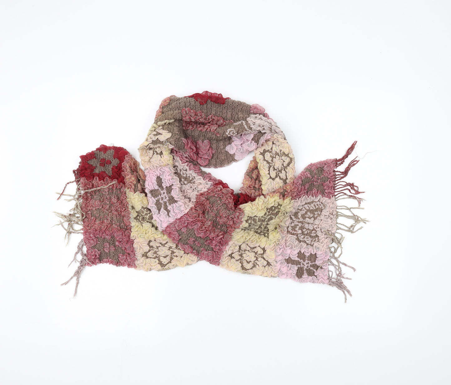 Preworn Womens Brown    Scarf