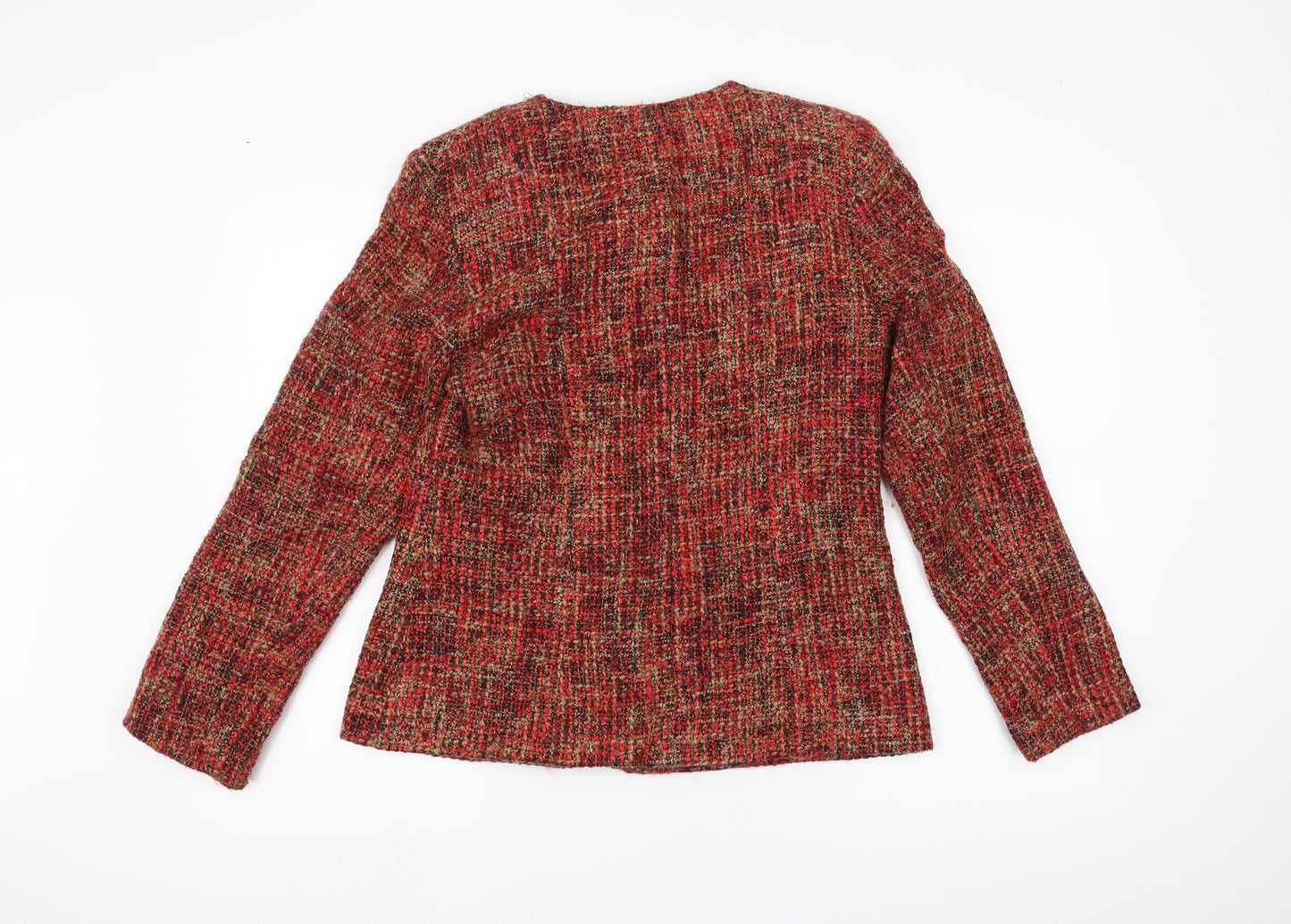 Hudson & Onslow Womens Red   Jacket  Size 10
