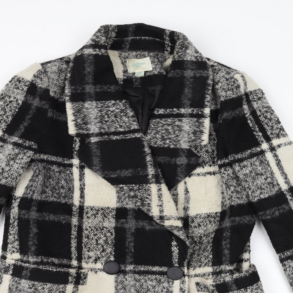 Joyonna Womens Black   Jacket  Size 8
