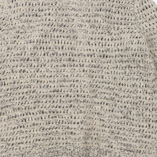 Marks and Spencer Womens White  Knit Jacket Coatigan Size 12