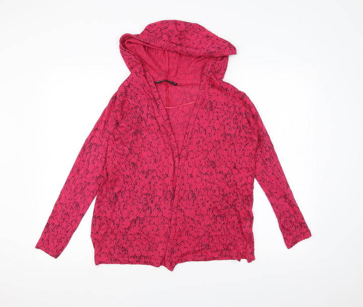 FB sister Womens Pink   Cardigan Hoodie Size XS