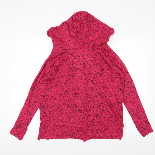 FB sister Womens Pink   Cardigan Hoodie Size XS