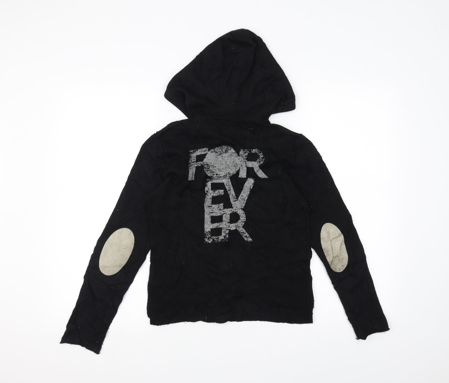 Berenice Boys Black   Pullover Hoodie Size 10 Years