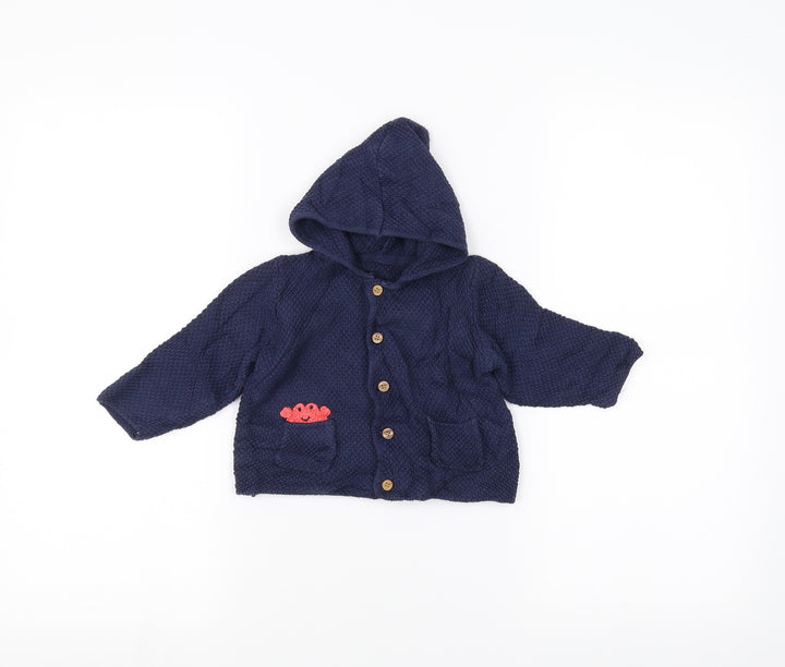 Mothercare Baby Blue   Jacket  Size 9-12 Months