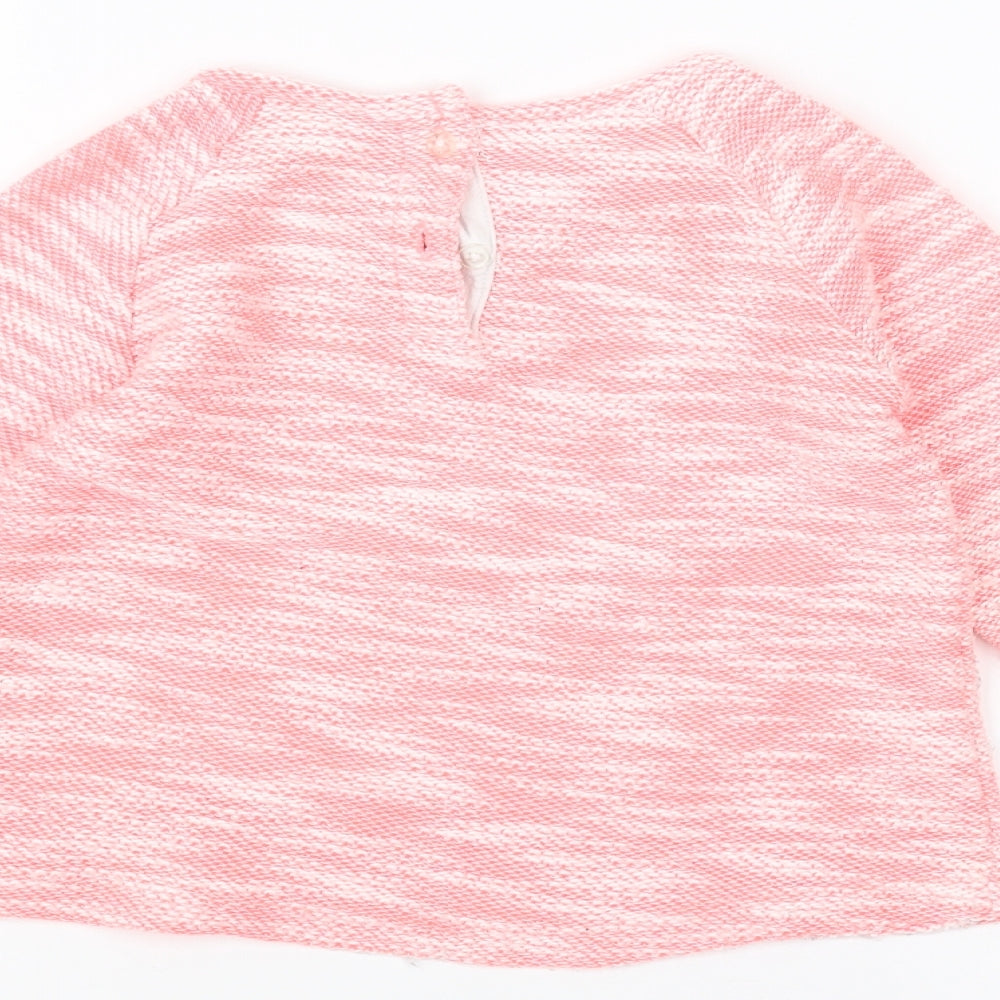 F&F Girls Pink   Pullover Jumper Size 3-4 Years