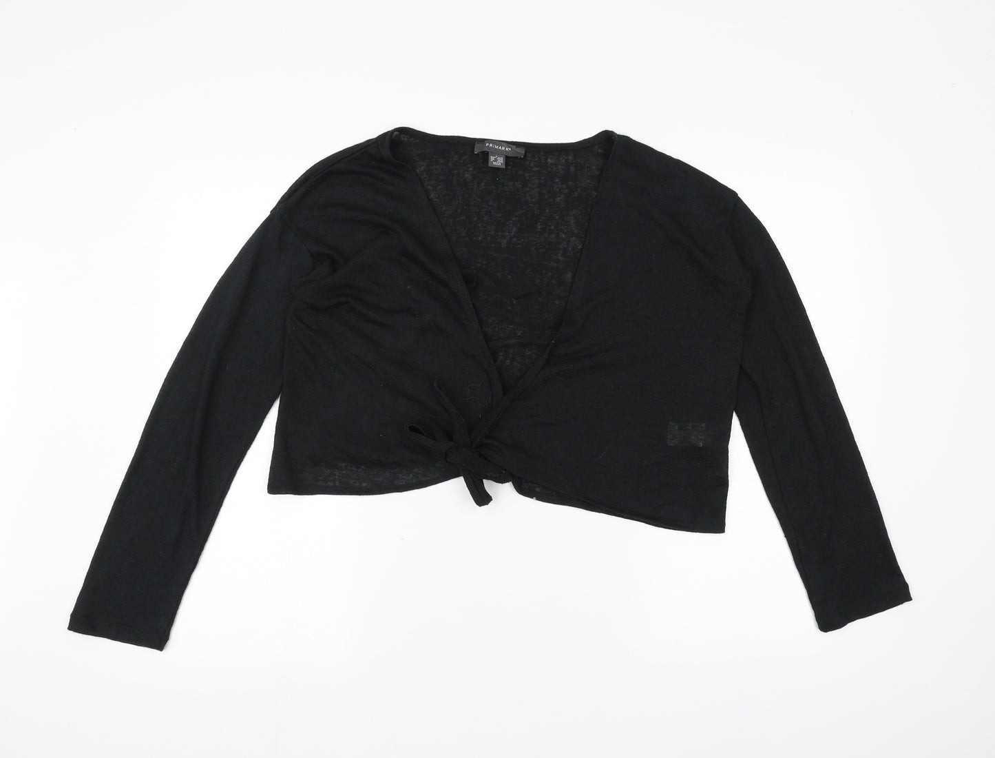 Primark Womens Black   Cardigan Jumper Size L