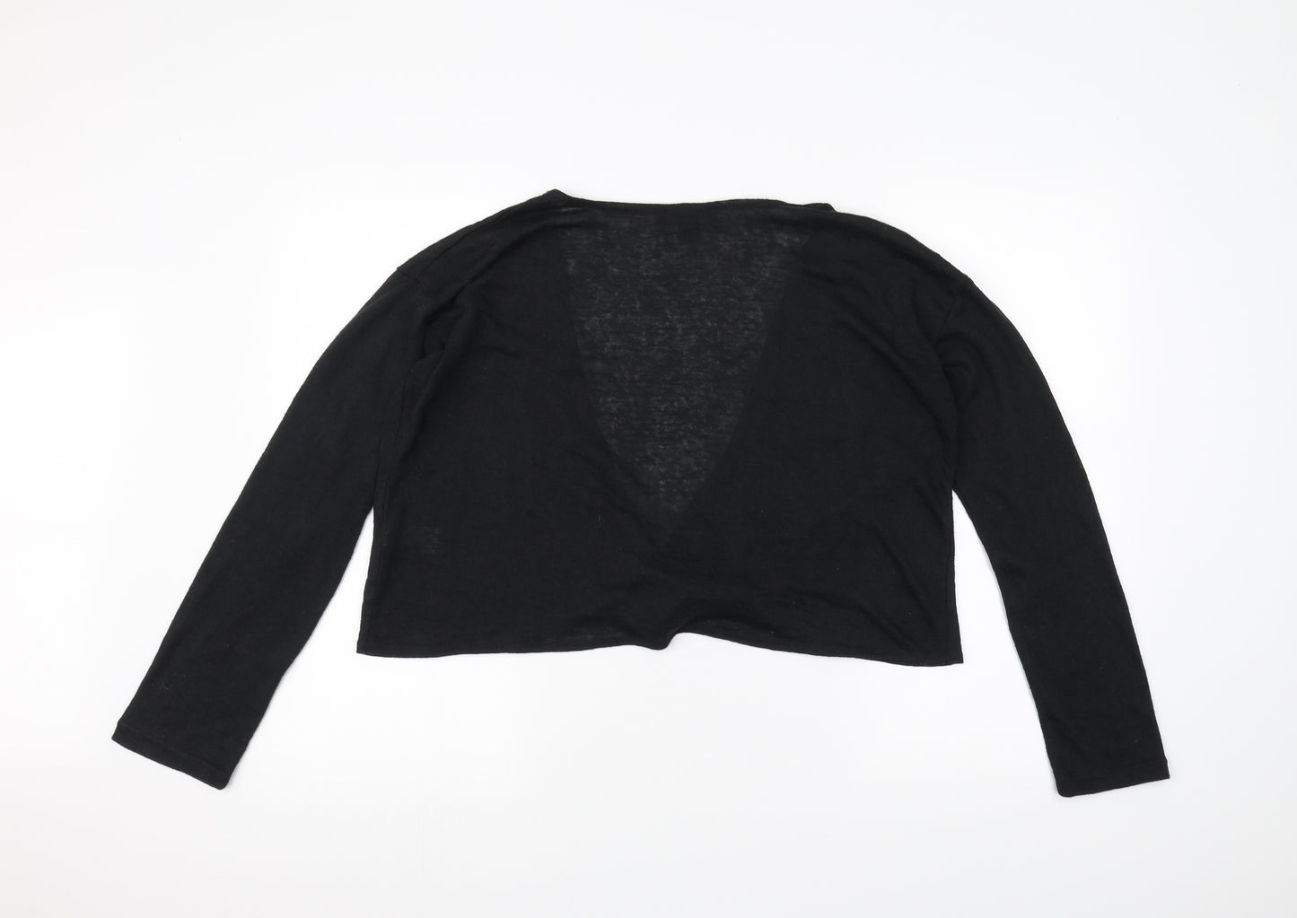 Primark Womens Black   Cardigan Jumper Size L