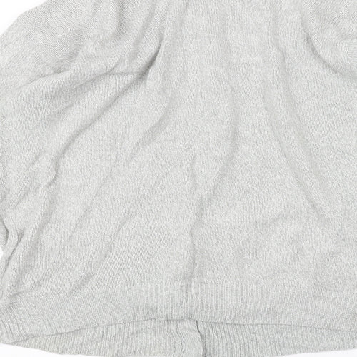 EWM Womens Grey   Cardigan Jumper Size M
