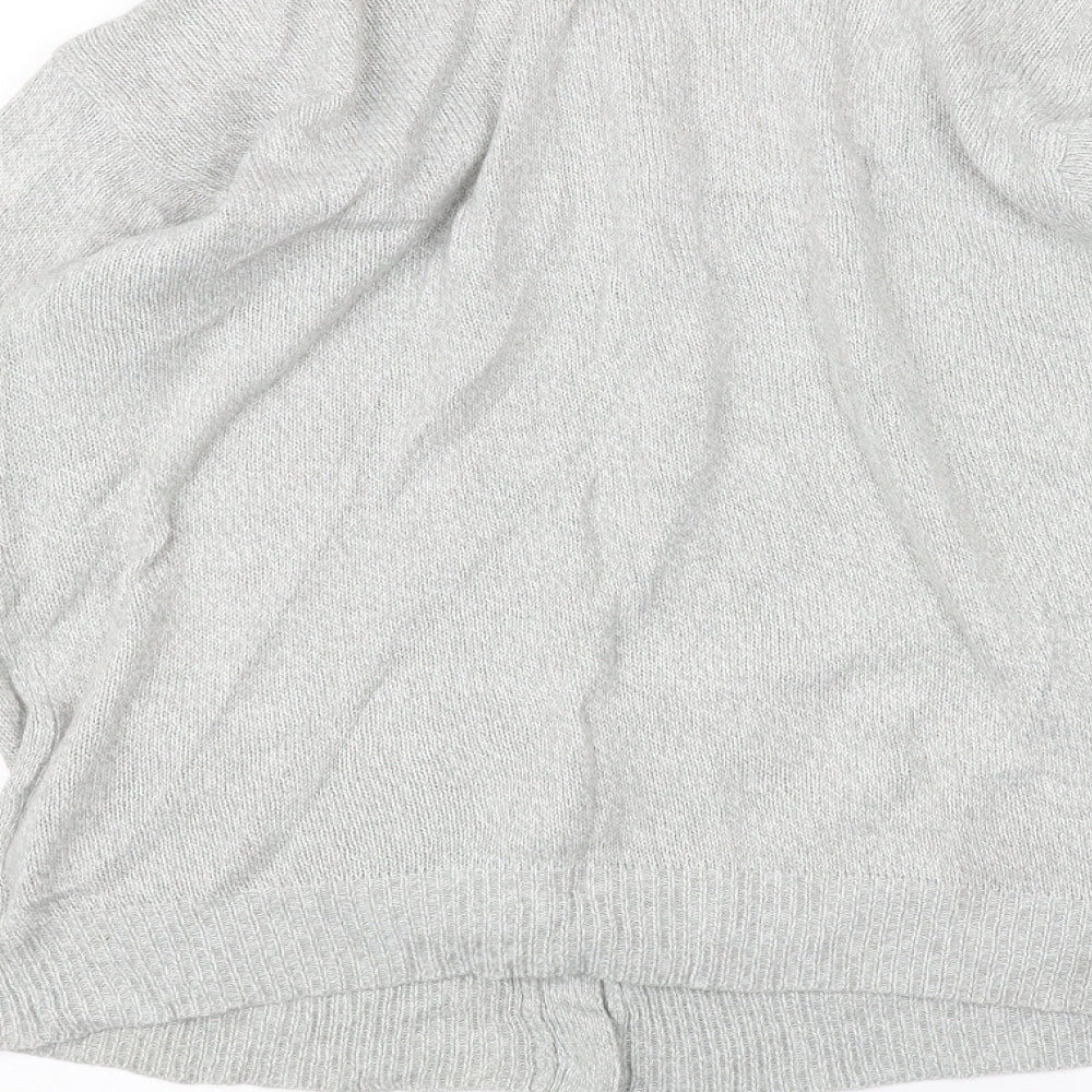 EWM Womens Grey   Cardigan Jumper Size M