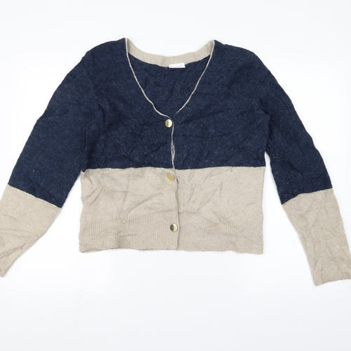 villa Womens Blue   Cardigan Jumper Size M