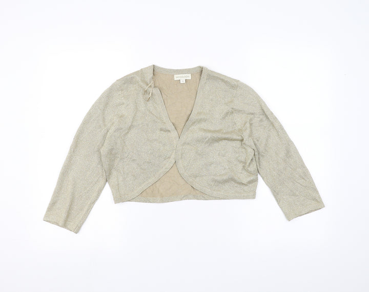 Monsoon Womens White Cardigan Jumper Size M