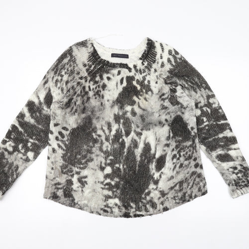 Marks and Spencer Womens White   Pullover Jumper Size 14