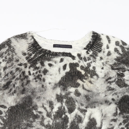 Marks and Spencer Womens White   Pullover Jumper Size 14