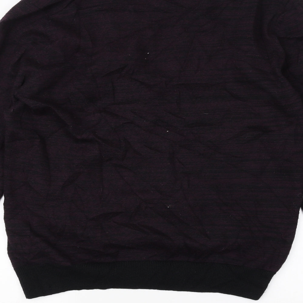 Ben Sherman Womens Purple   Cardigan Jumper Size XL