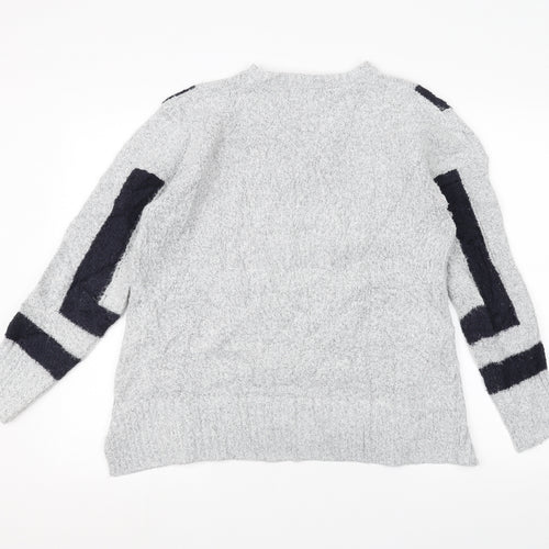 Marks and Spencer Womens Grey   Pullover Jumper Size S