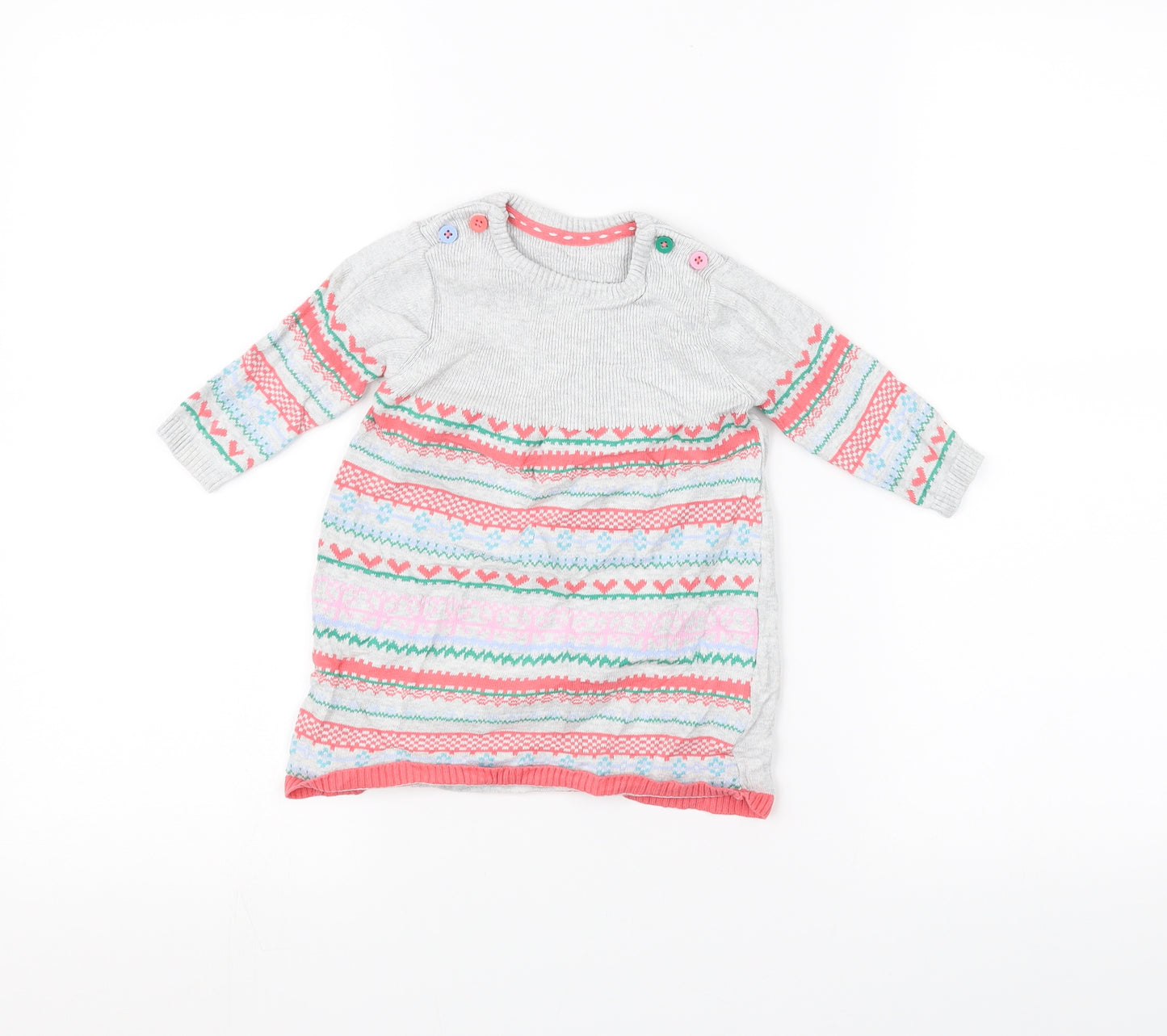 Marks and Spencer Baby Grey   Pullover Jumper Size 6-9 Months