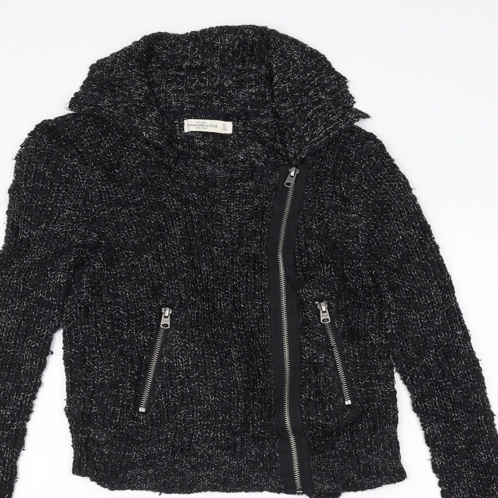 Abercrombie & Fitch Womens Black   Pullover Jumper Size XS