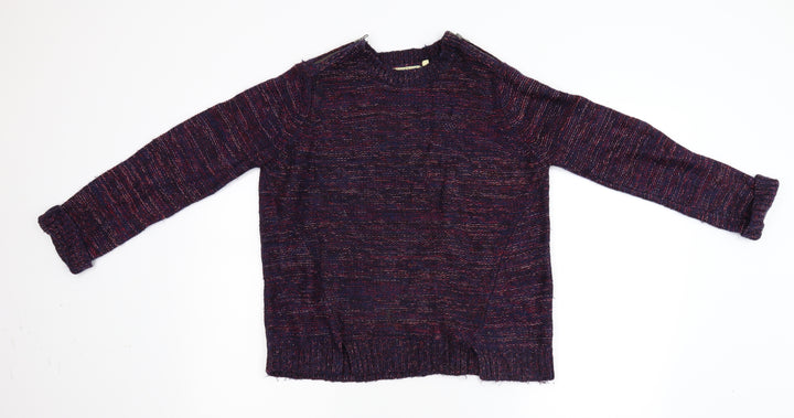 New Look Womens Multicoloured Knit Pullover Jumper Size M