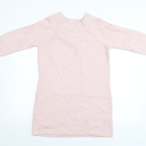 H&M Womens Pink  Knit Pullover Jumper Size M