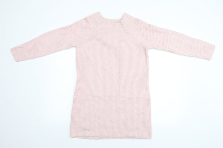 H&M Womens Pink Knit Pullover Jumper Size M