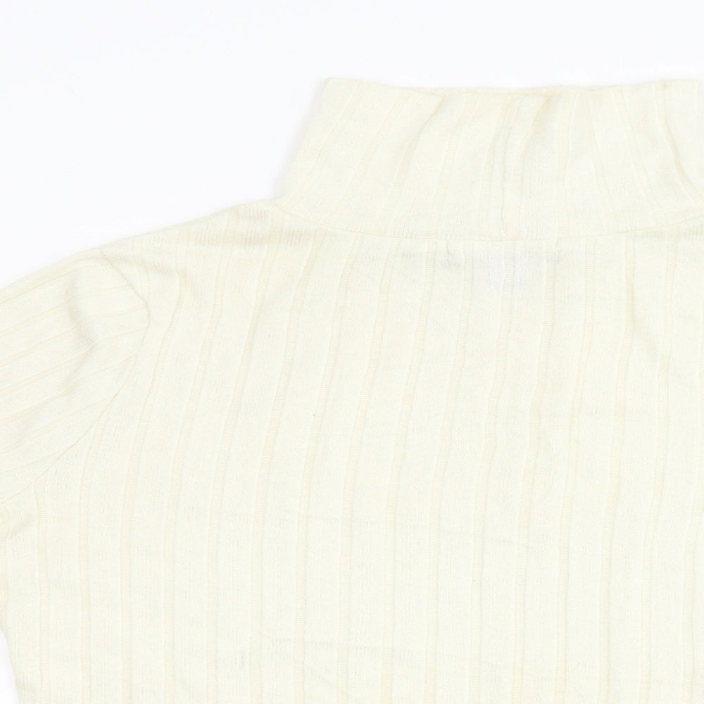 Primark Womens Beige  Knit Pullover Jumper Size S