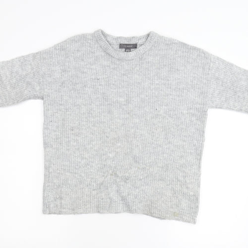 Primark Womens Grey  Knit Pullover Jumper Size S