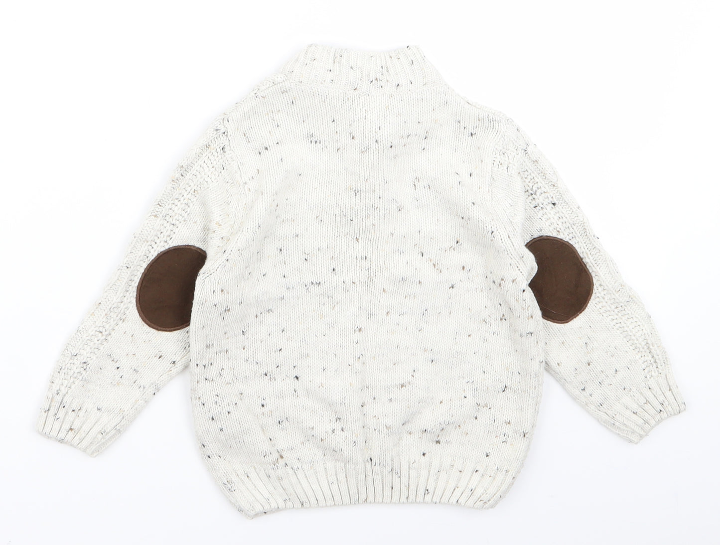 Preworn Baby Grey   Pullover Jumper Size 9-12 Months