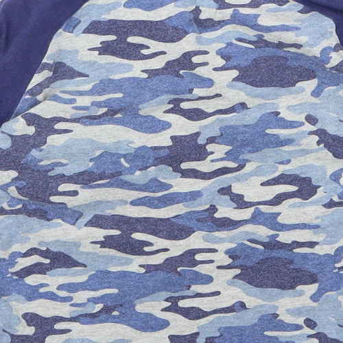 TU Boys Blue Camouflage  Basic T-Shirt Size 6 Years