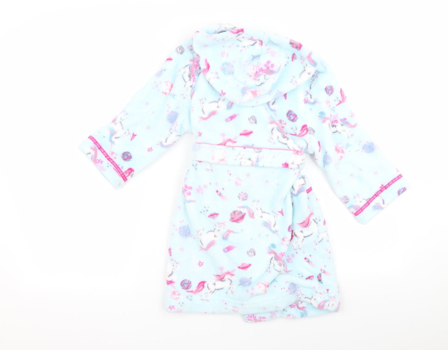 Monsoon Girls Blue   Top Robe Size 3 Years