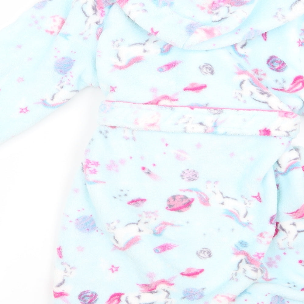 Monsoon Girls Blue   Top Robe Size 3 Years